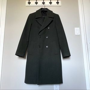 Club Monaco military inspired top coat